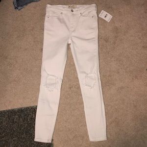 Free people white jeans